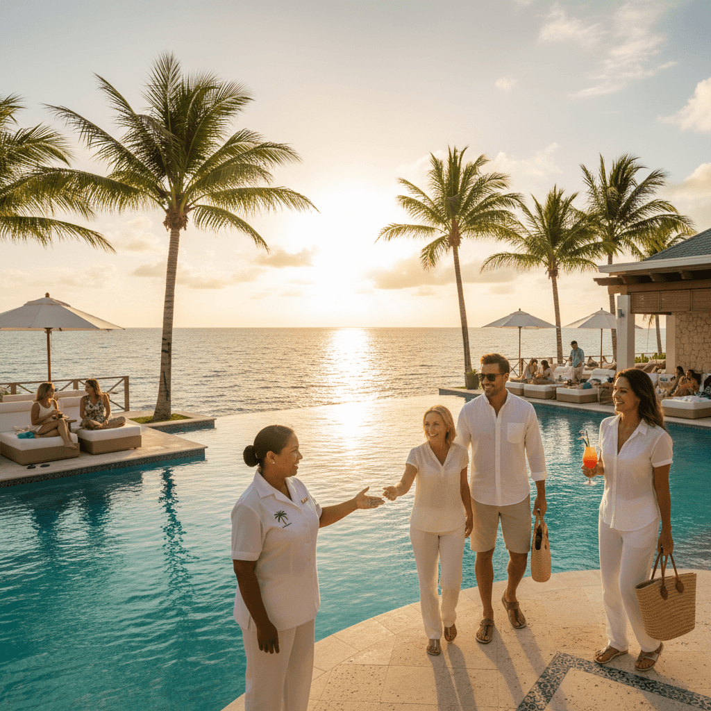 Sunset at WESS Hotels