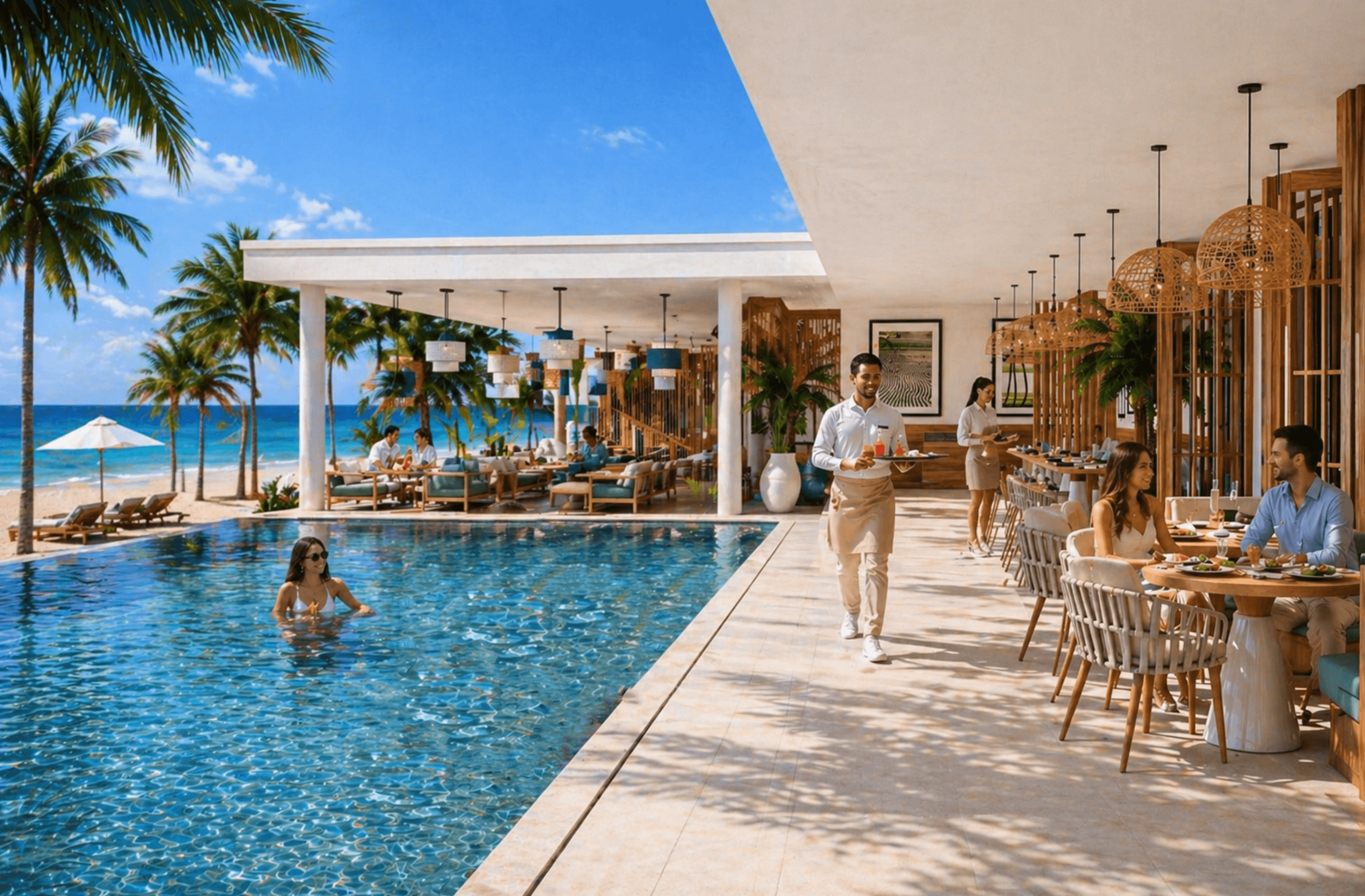 WESS Resorts — pool bar