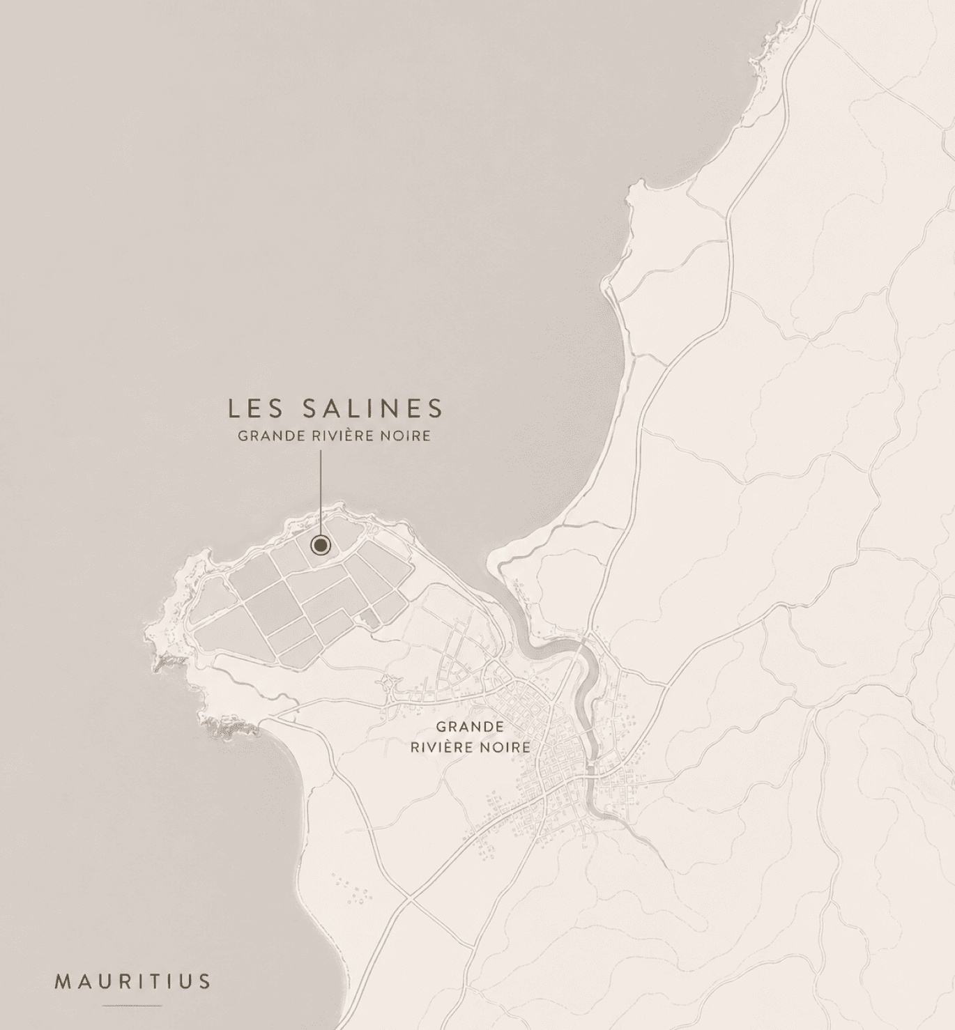 Map — Les Salines
