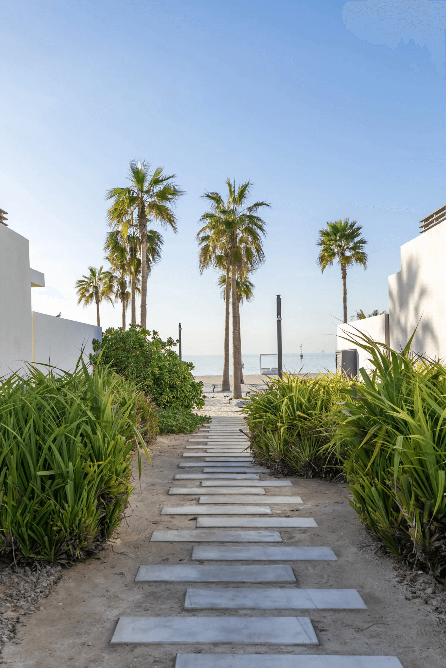 Les Salines beach path