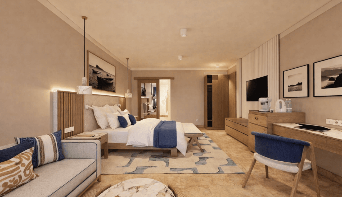 Luxury suite interior at WESS Les Salines