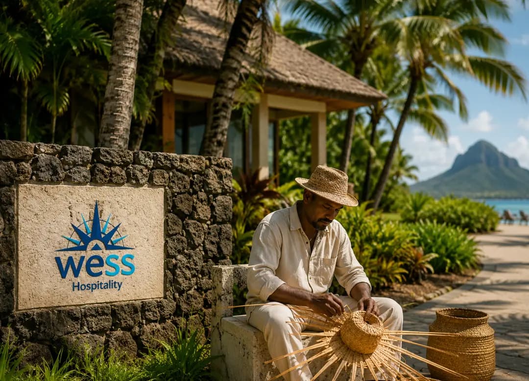 Behind the brand — saxophone on the beach