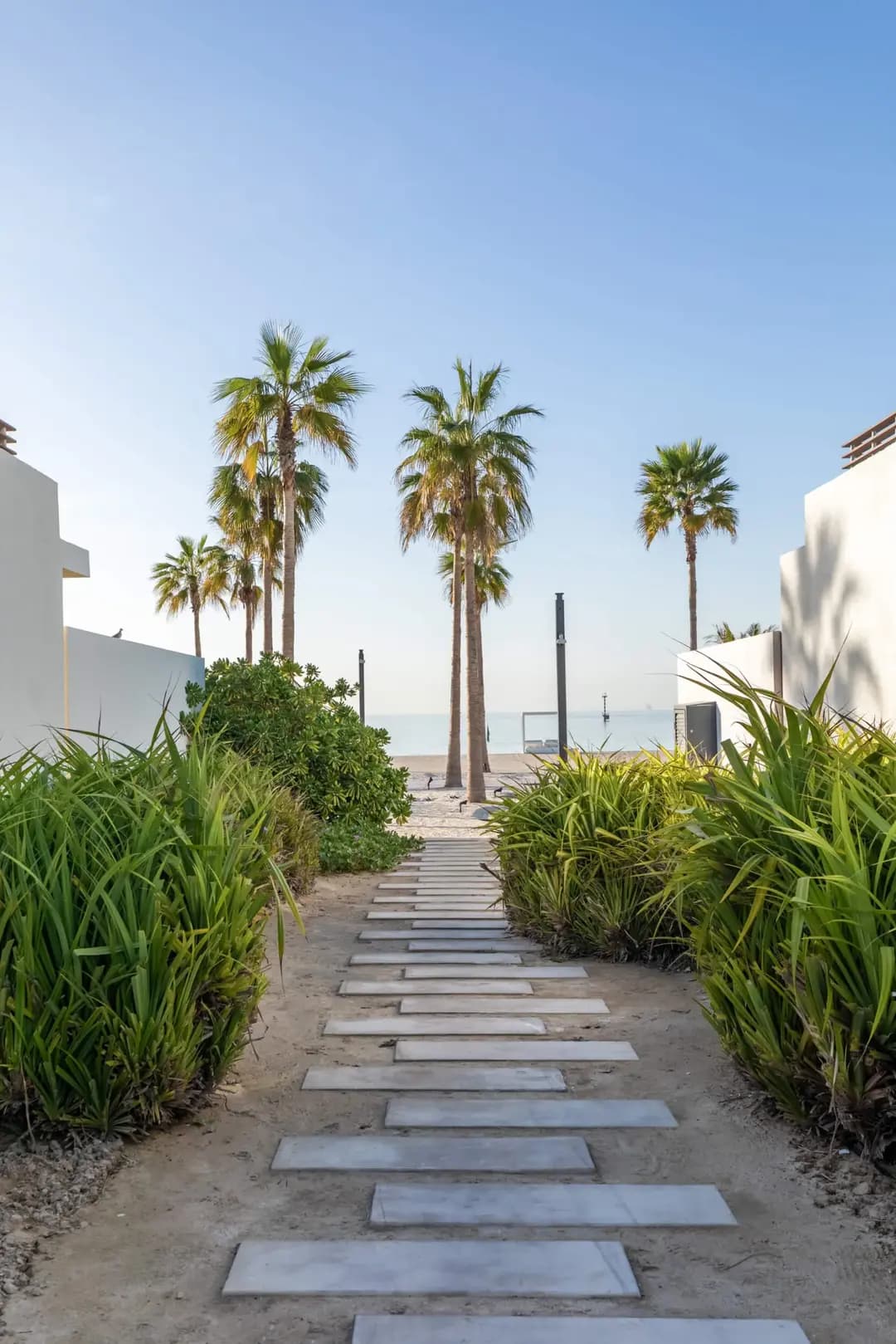 Les Salines beach path